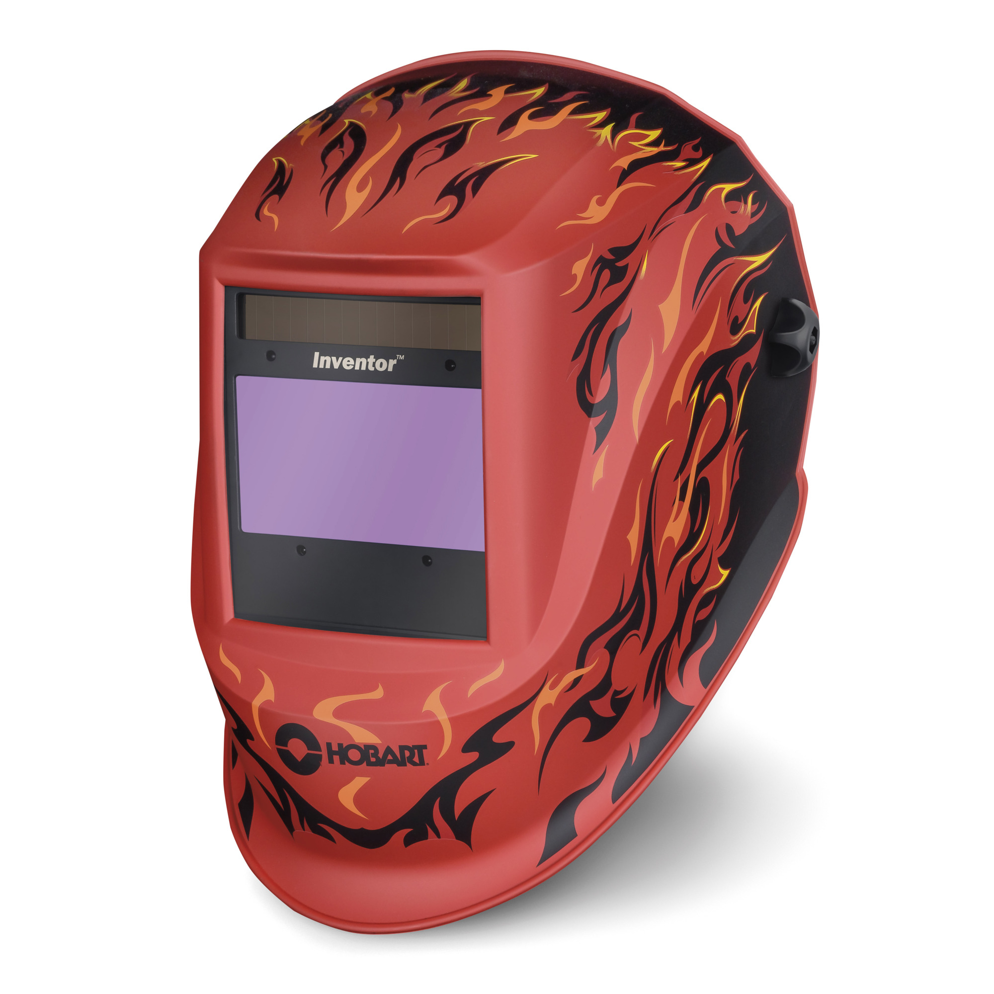 Hobart Inventor Series Auto-Darkening Welding Helmet with Gring Mode, Firey, Model# 771014